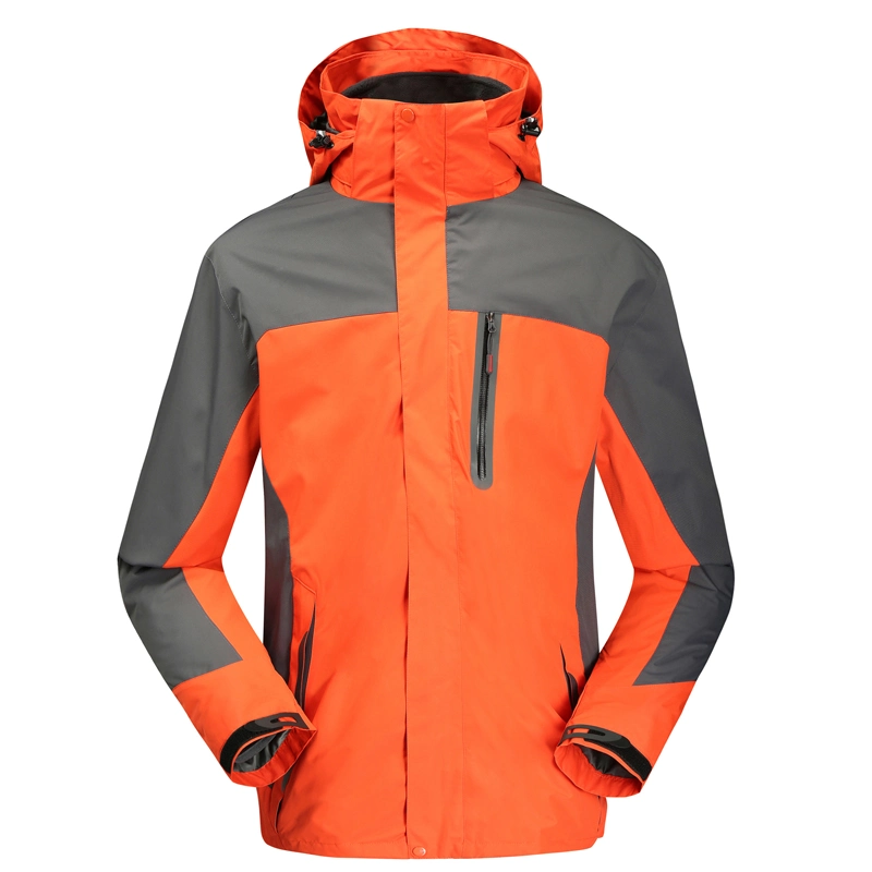 Outdoor Clothing Mountain Jacket Multifunctional Anti-Abrasion Waterproof Mens Stand Sportswear Casual
