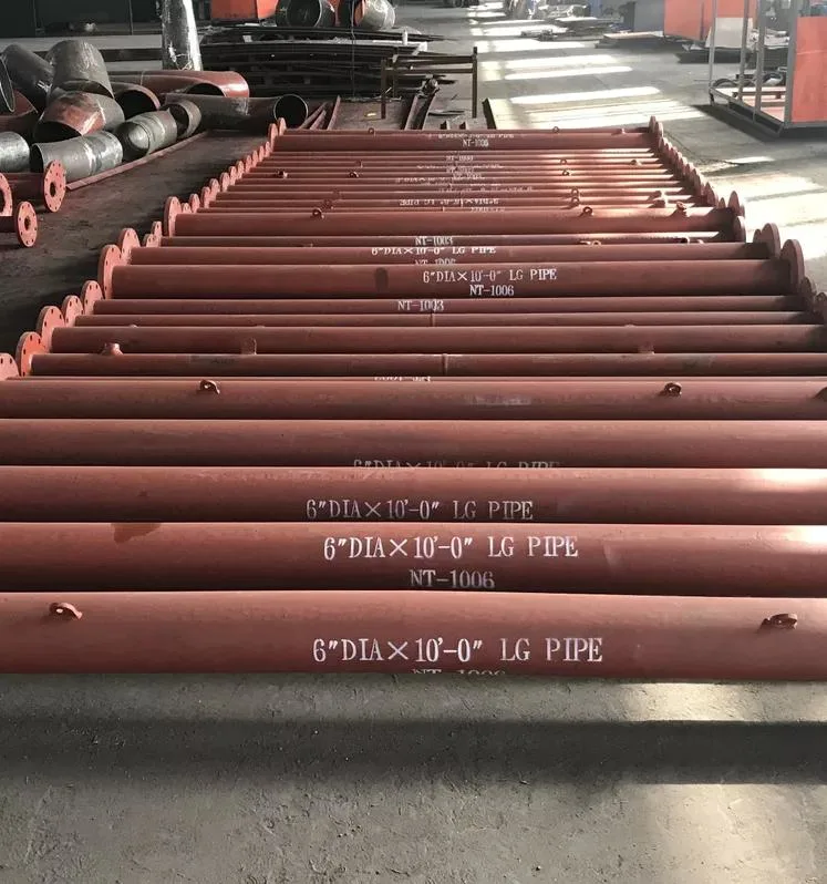 Hard-Plate Cco Wear Resistant Steel Pipe for Chute
